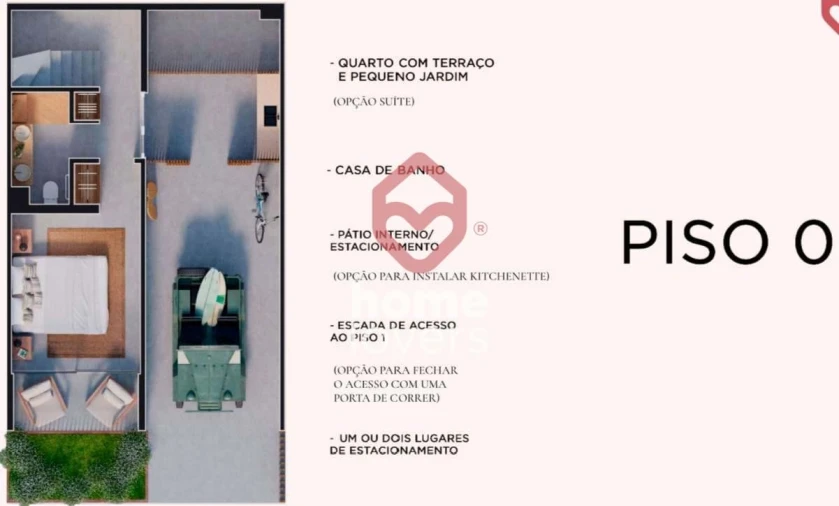 Moradia T2 para Venda em Santa Maria do Castelo e Santiago e Santa Susana Foto 11