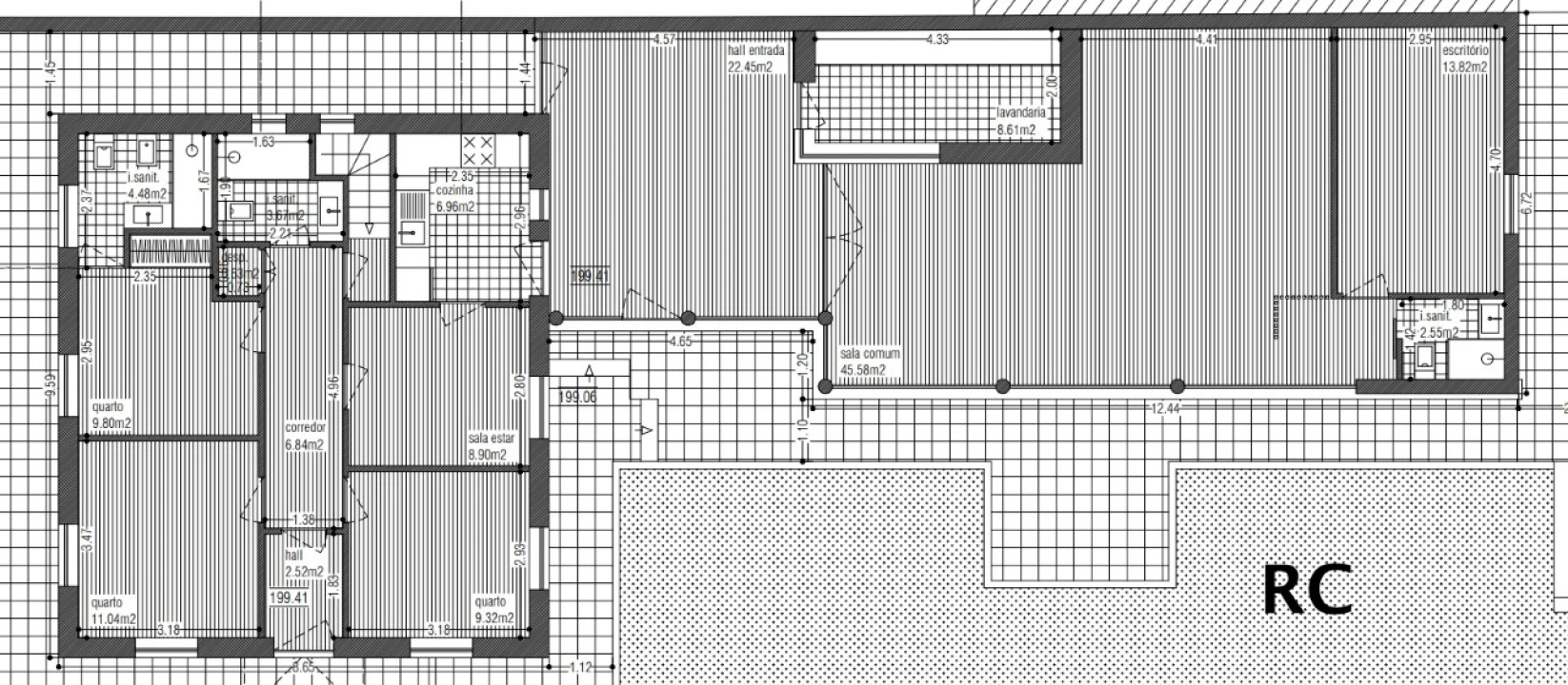 Moradia T3 para Venda em Guilhabreu Planta 2