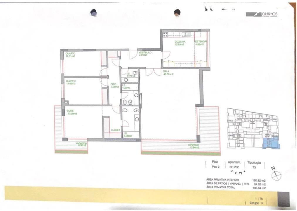 Apartamento T3 para Venda em Belém Foto 26