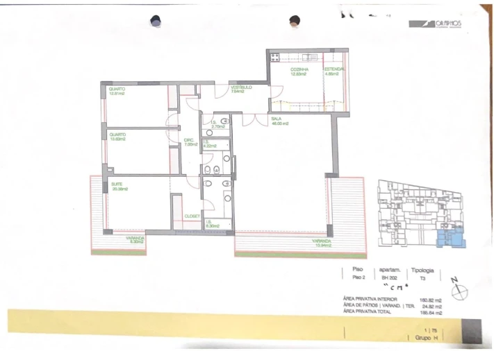 Apartamento T3 para Venda em Belém Foto 26