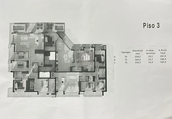 Apartamento T4 para Venda em Costa da Caparica Foto 7
