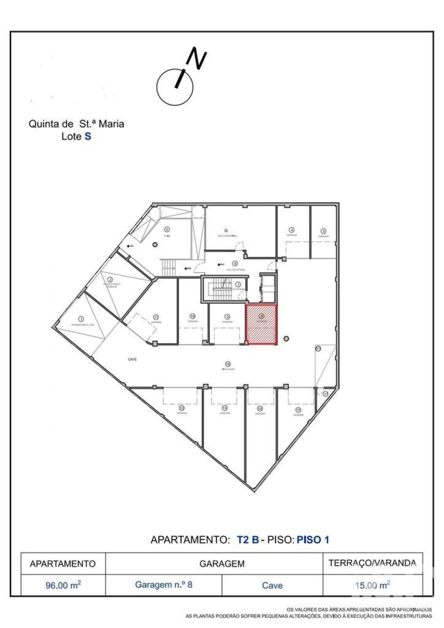 Apartamento T2 para Venda em Tavarede Foto 18