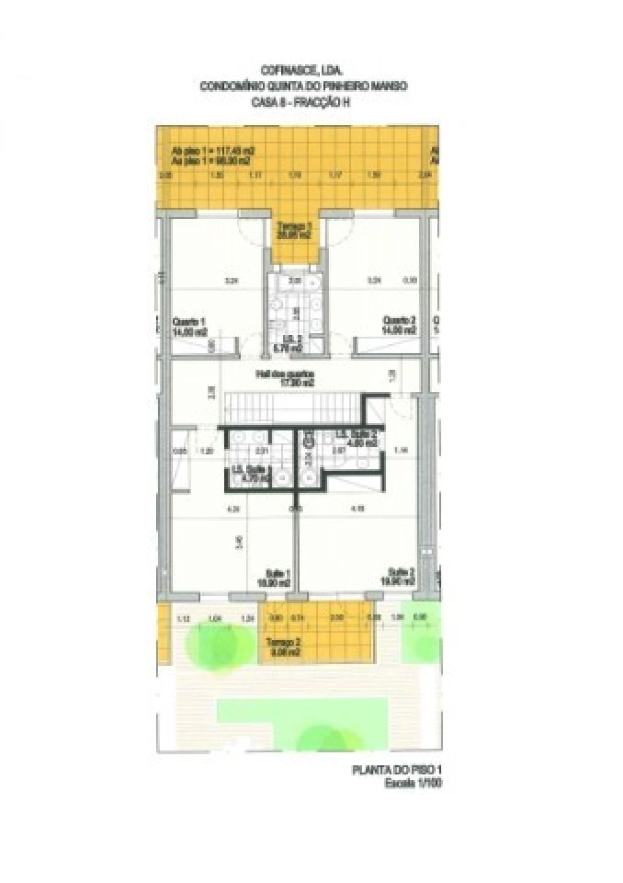 Moradia T4 para Venda em Santo Andre Planta 2