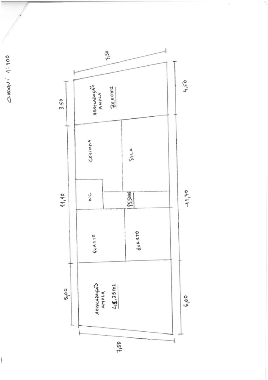 Moradia T3 para Venda em Campelos e Outeiro da Cabeça Planta 1