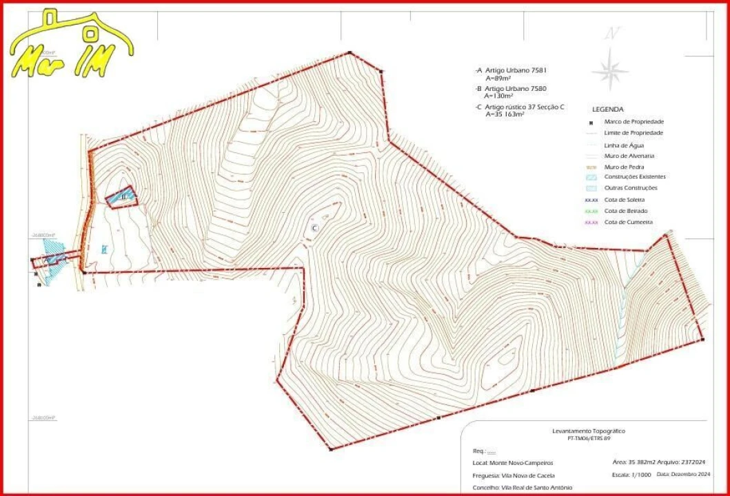 Terreno para Venda em Vila Real de Santo Antonio Foto 7