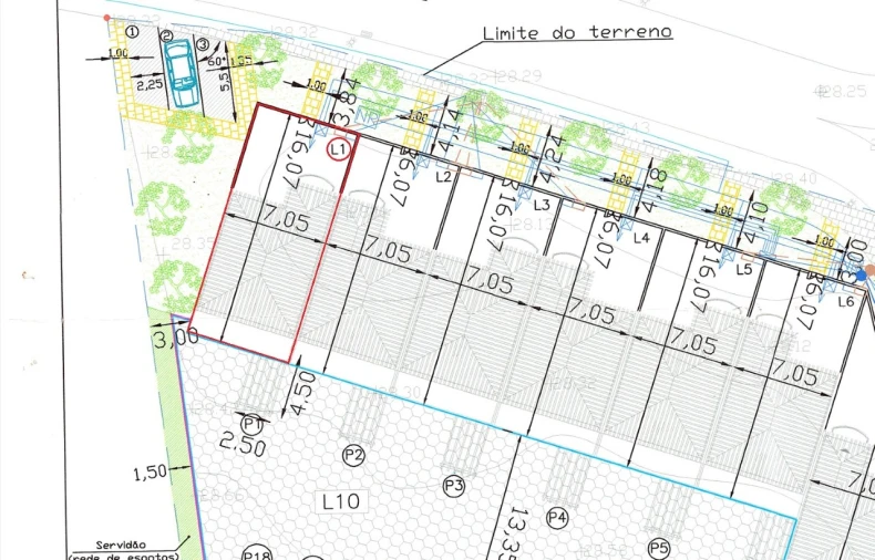 Terreno para Venda em Vila de Sagres Planta 1