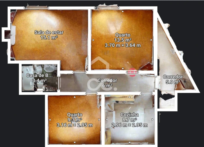 Moradia T2 para Venda em Bacelo e Senhora da Saúde Foto 16