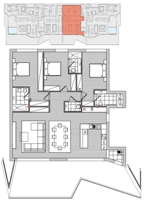 Apartamento T3 para Venda em Santa Maria Maior e Monserrate e Meadela