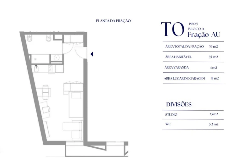 Apartamento para Venda em Paranhos Planta 1