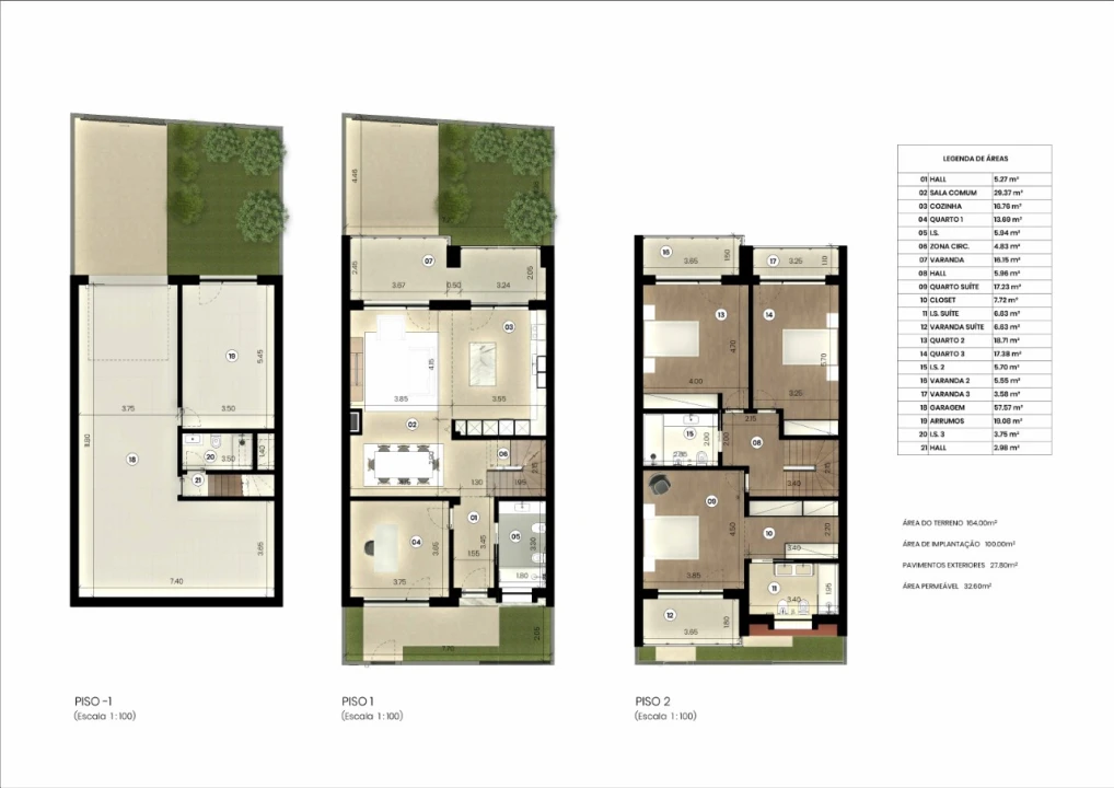 Moradia T4 para Venda em Milharado Planta 4