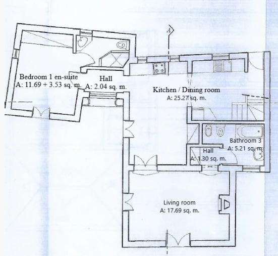 Moradia T2 para Venda em Santa Catarina da Fonte do Bispo Foto 27