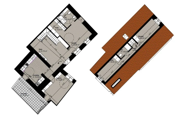 Apartamento T4 para Venda em Alcochete Planta 1