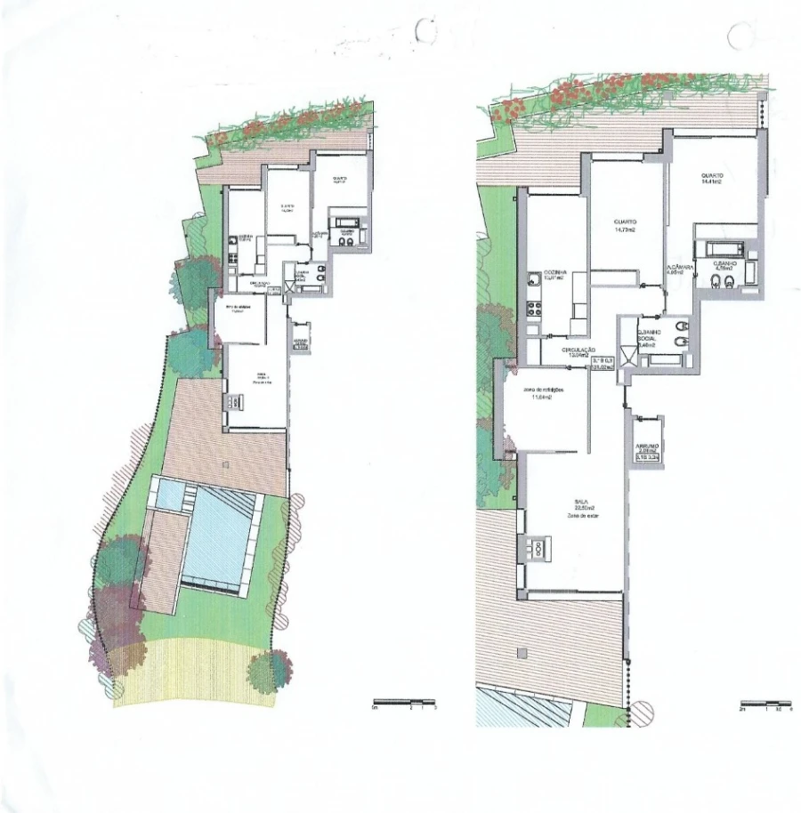 Apartamento T2 para Venda em Grândola e Santa Margarida da Serra Planta 1