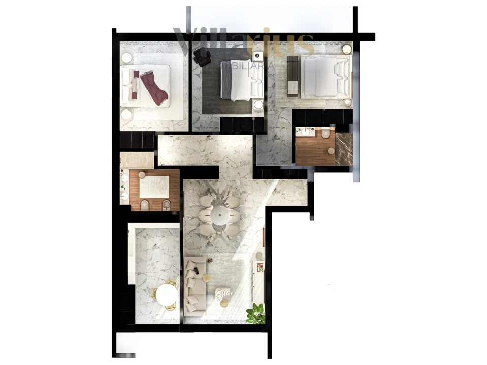 Apartamento T3 para Venda em Nossa Senhora da Piedade Foto 19