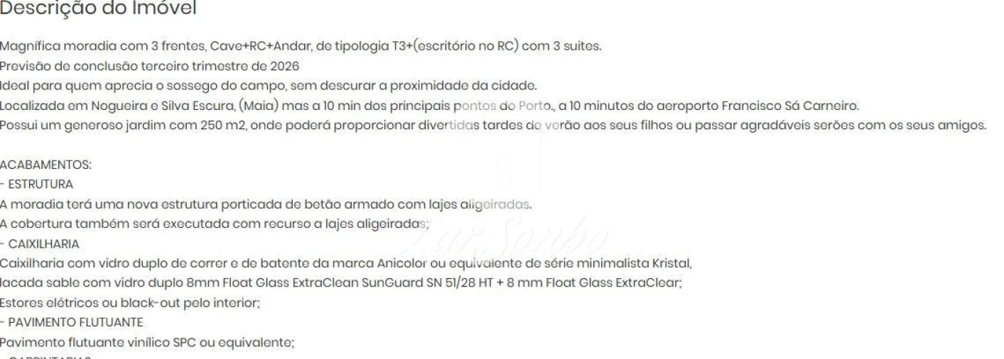 Moradia T4 para Venda em Nogueira e Silva Escura Foto 6