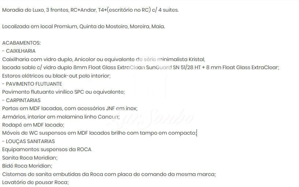 Moradia T4 para Venda em Moreira Foto 4