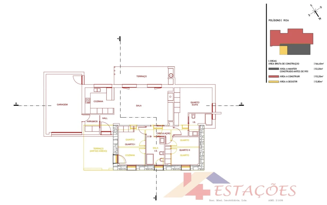 Moradia T3 para Venda em Vila Cã Foto 24