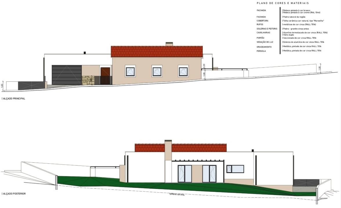 Moradia T3 para Venda em Vila Cã Planta 2