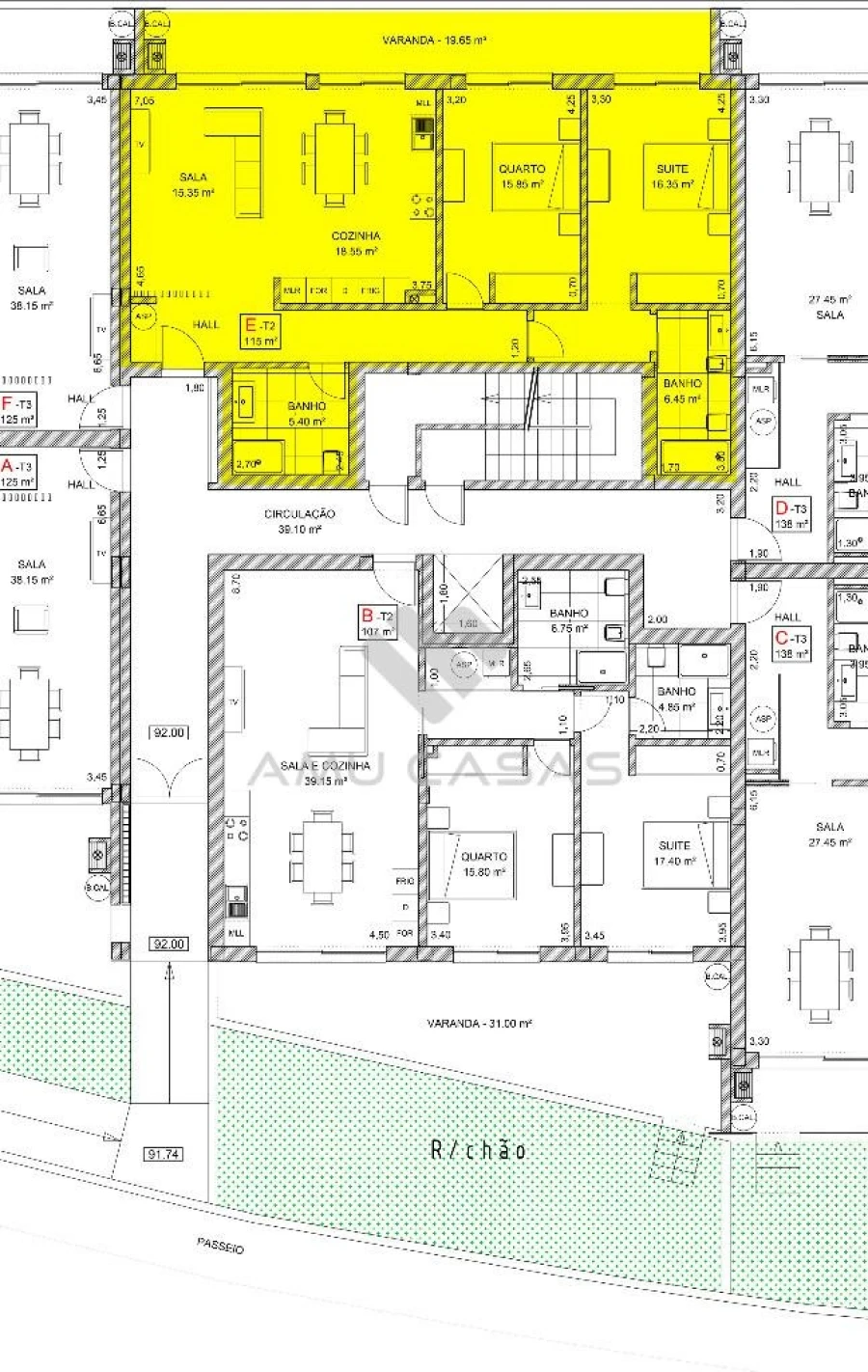 Apartamento T2 para Venda em Loureiro Foto 2
