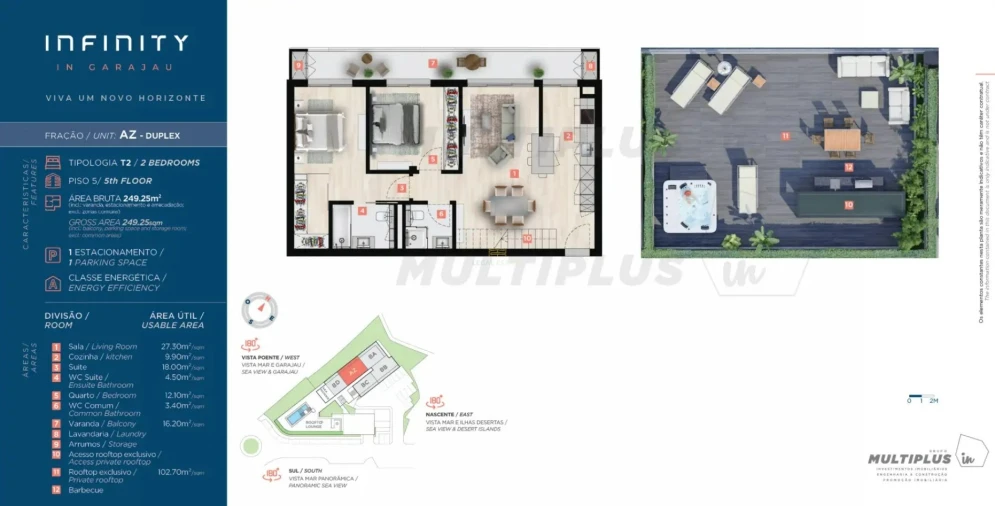 Apartamento T2 para Venda em Caniço Foto 17