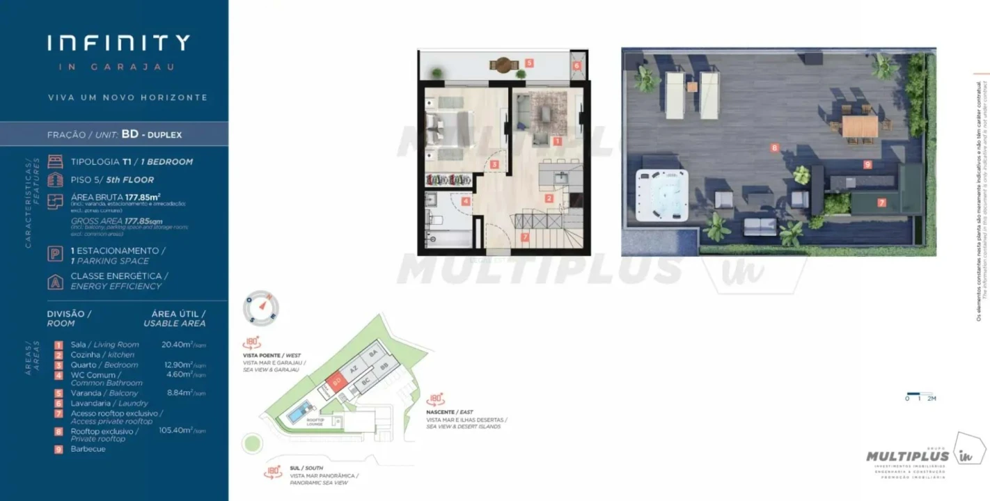 Apartamento T1 para Venda em Caniço Foto 18