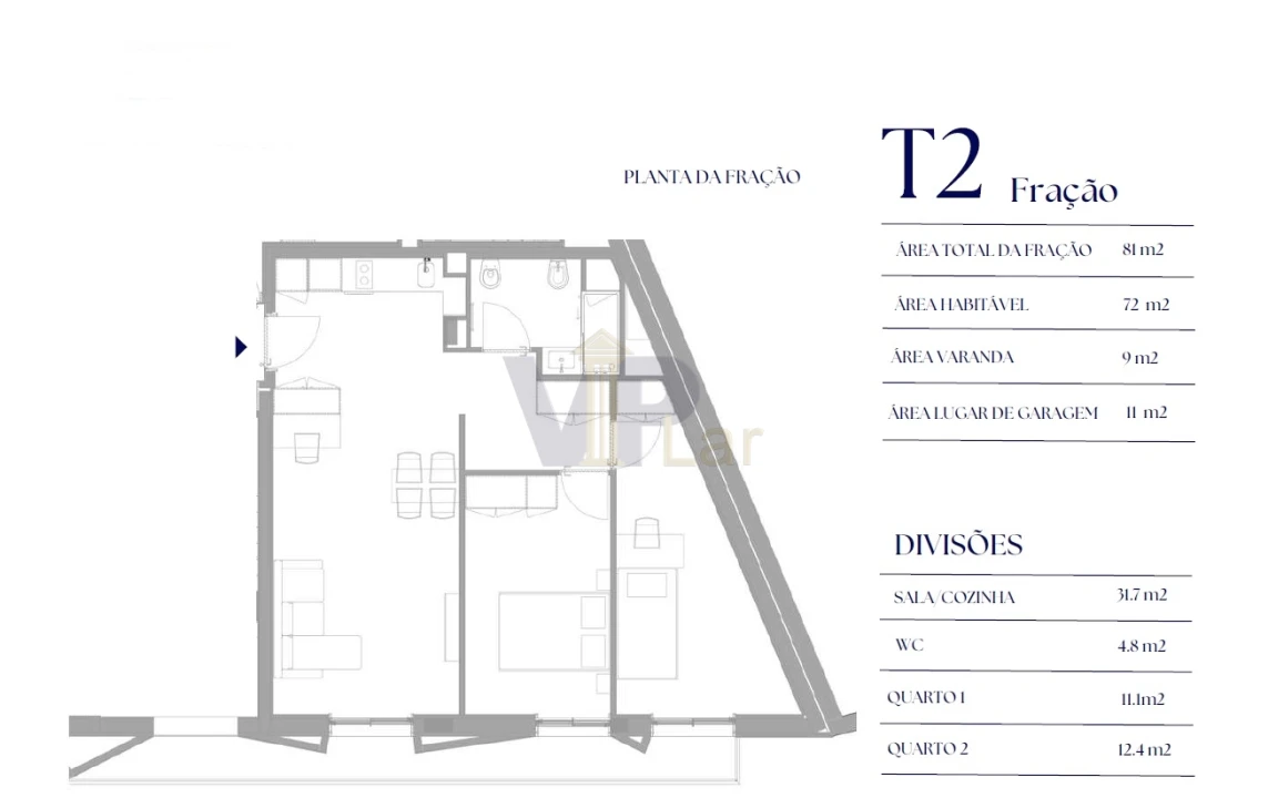 Apartamento T2 para Venda em Paranhos Foto 4