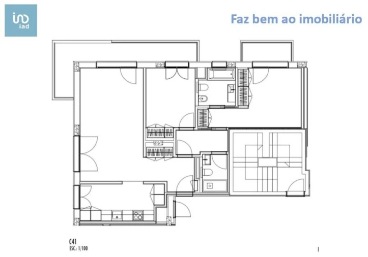Apartamento T2 para Venda em Lordelo do Ouro e Massarelos Foto 24