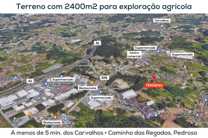 Terreno para Venda em Pedroso e Seixezelo