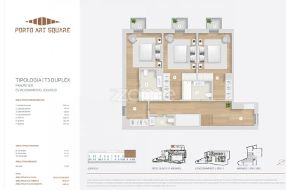 Apartamento T3 para Venda em Cedofeita, Santo Ildefonso, Sé, Miragaia, São Nicolau e Vitória