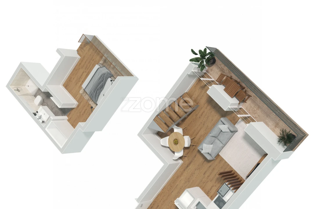 Apartamento T1 para Venda em Santa Marinha e São Pedro da Afurada Foto 1