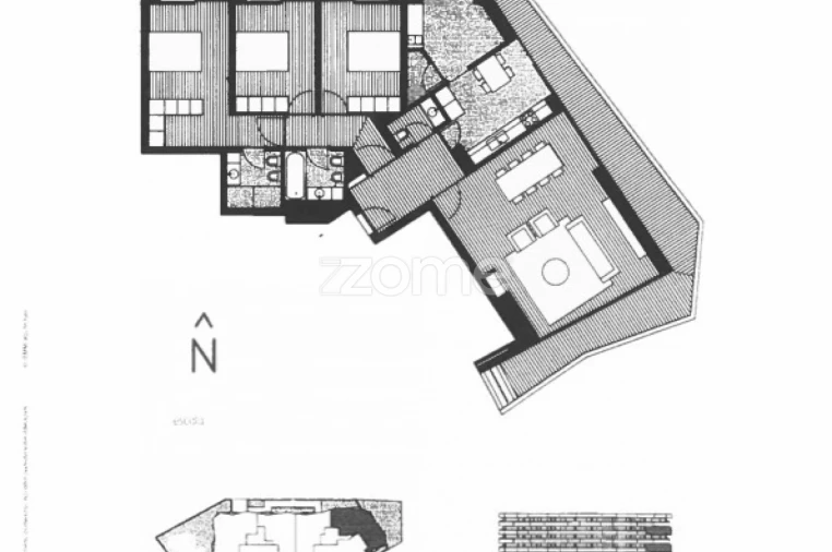 Apartamento T4 para Venda em Aldoar, Foz do Douro e Nevogilde Planta 1