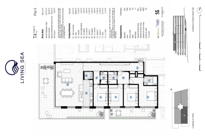 Apartamento T4 para Venda em Canidelo