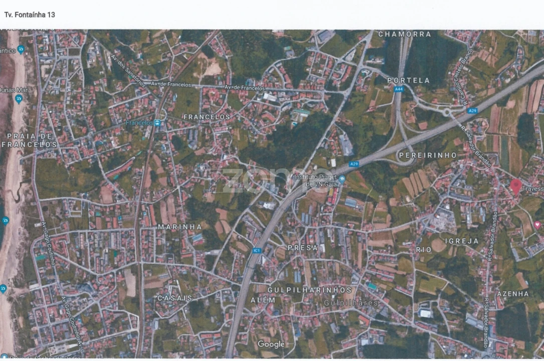 Terreno para Venda em Gulpilhares e Valadares Planta 3