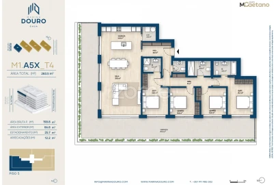 Apartamento T4 para Venda em Canidelo