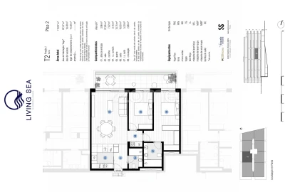 Apartamento T2 para Venda em Canidelo
