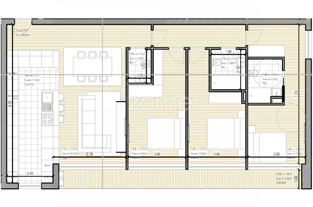 Apartamento T3 para Venda em Antas e Abade de Vermoim Foto 21