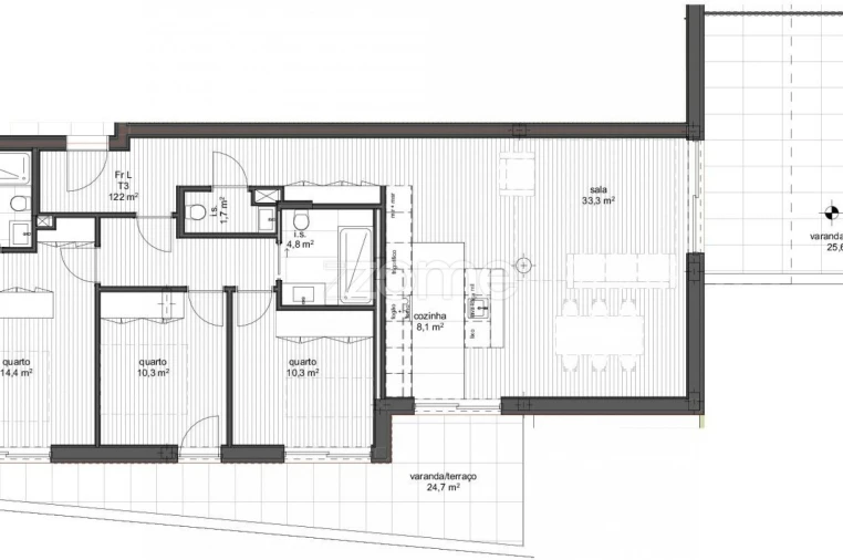 Apartamento T3 para Venda em Ramalde Foto 8