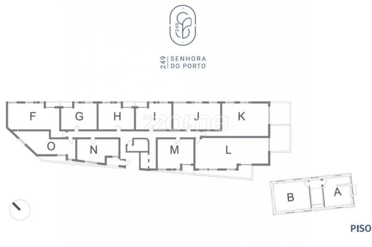 Apartamento T3 para Venda em Ramalde Planta 1