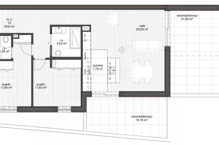 Apartamento T2 para Venda em Ramalde Foto 8