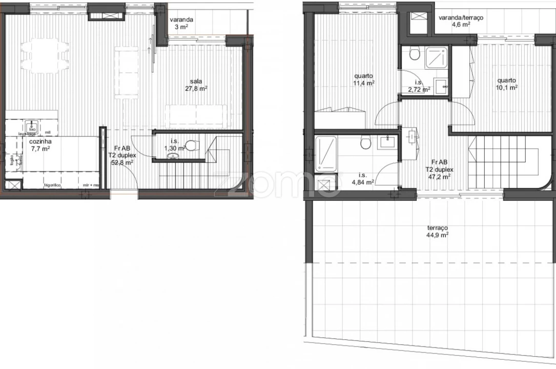 Apartamento T2 para Venda em Ramalde Foto 8