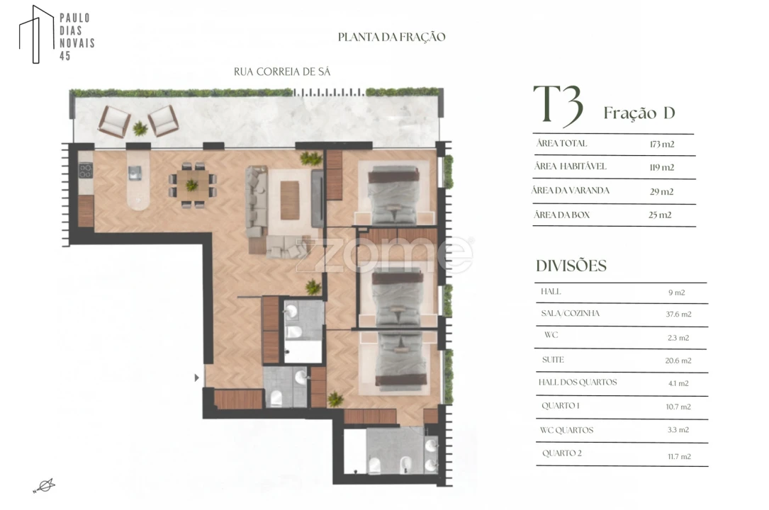 Apartamento T3 para Venda em Lordelo do Ouro e Massarelos Foto 4