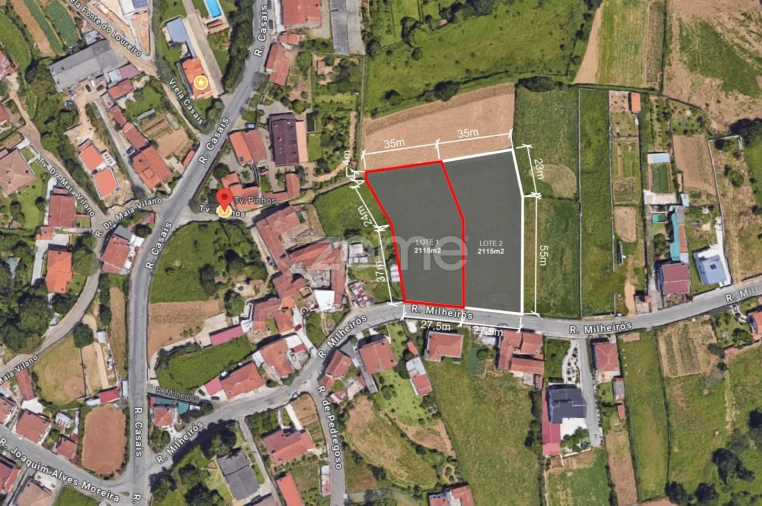 Terreno para Venda em Milheiros de Poiares Foto 3