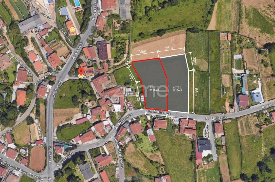 Terreno para Venda em Milheiros de Poiares Foto 3