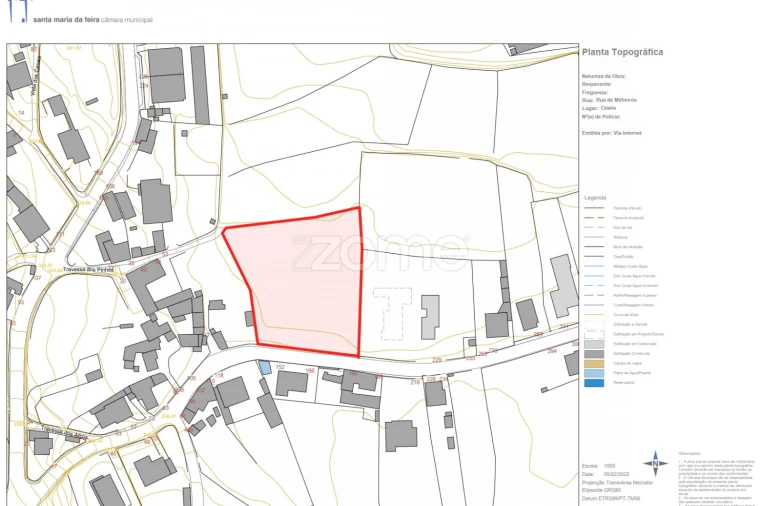 Terreno para Venda em Milheiros de Poiares Foto 7