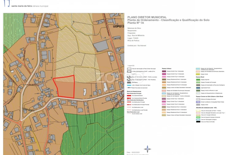 Terreno para Venda em Milheiros de Poiares Foto 6