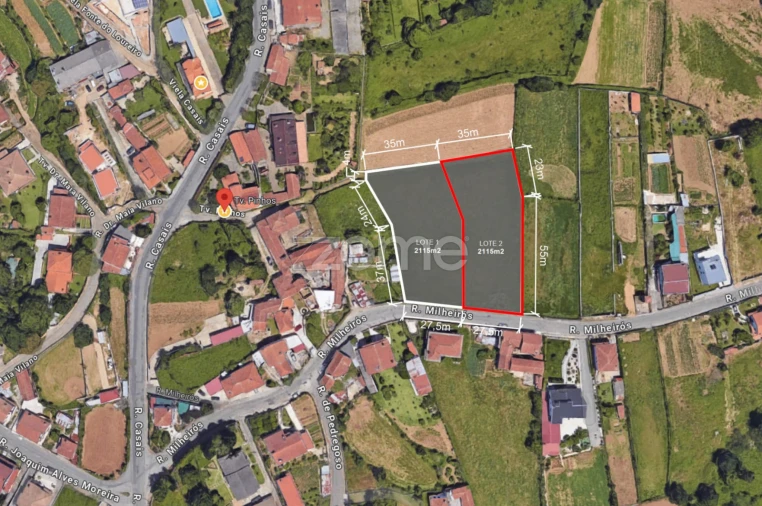 Terreno para Venda em Milheiros de Poiares Foto 4