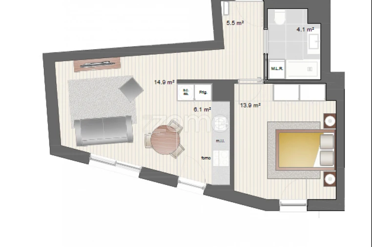 Apartamento T1 para Venda em Paranhos Foto 17