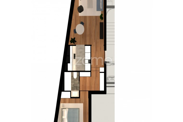 Apartamento T1 para Venda em Cedofeita, Santo Ildefonso, Sé, Miragaia, São Nicolau e Vitória Planta 1