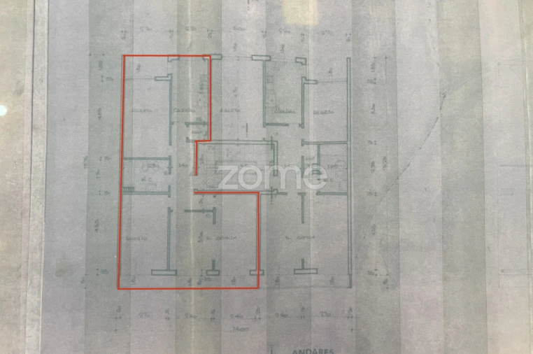 Apartamento T2 para Venda em Setubal (São Sebastião) Planta 1