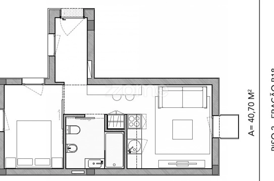 Apartamento T1 para Venda em Leiria, Pousos, Barreira e Cortes Foto 22